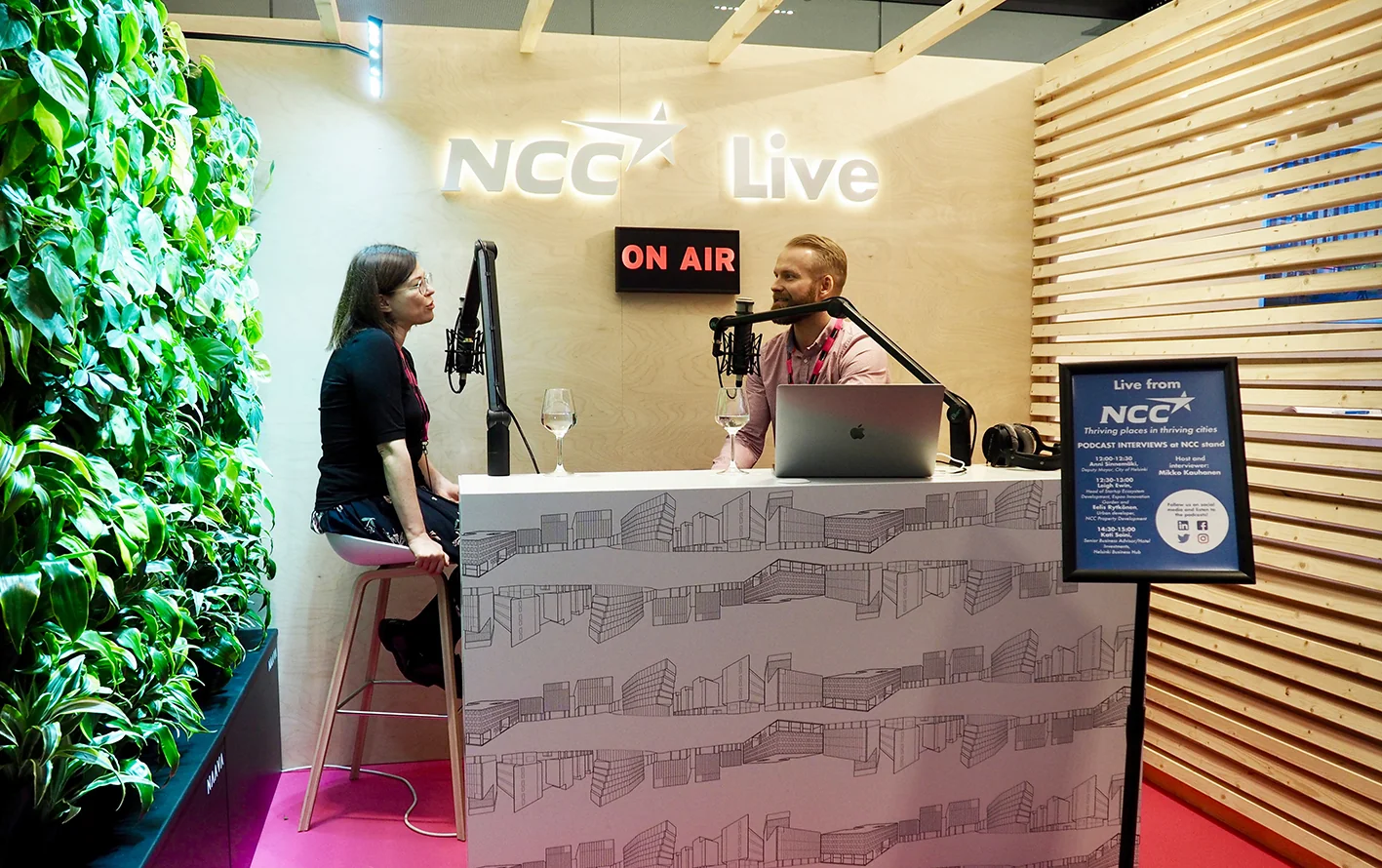 NCC:n messuosasto Business Arena 2020